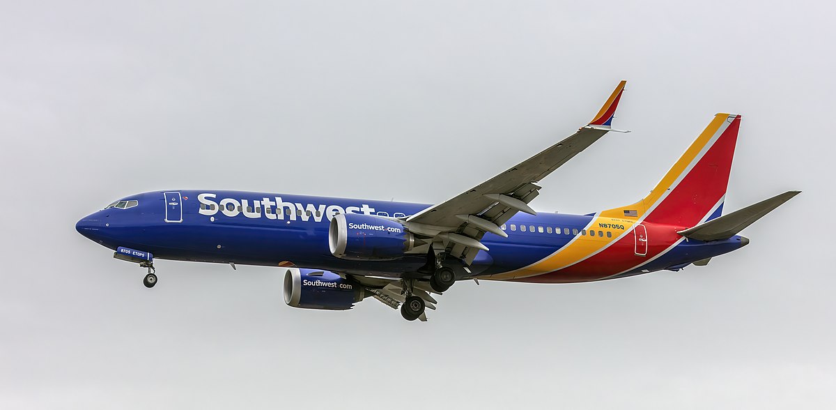 Photo of Southwest Airlines N8705Q, Boeing 737-800MAX