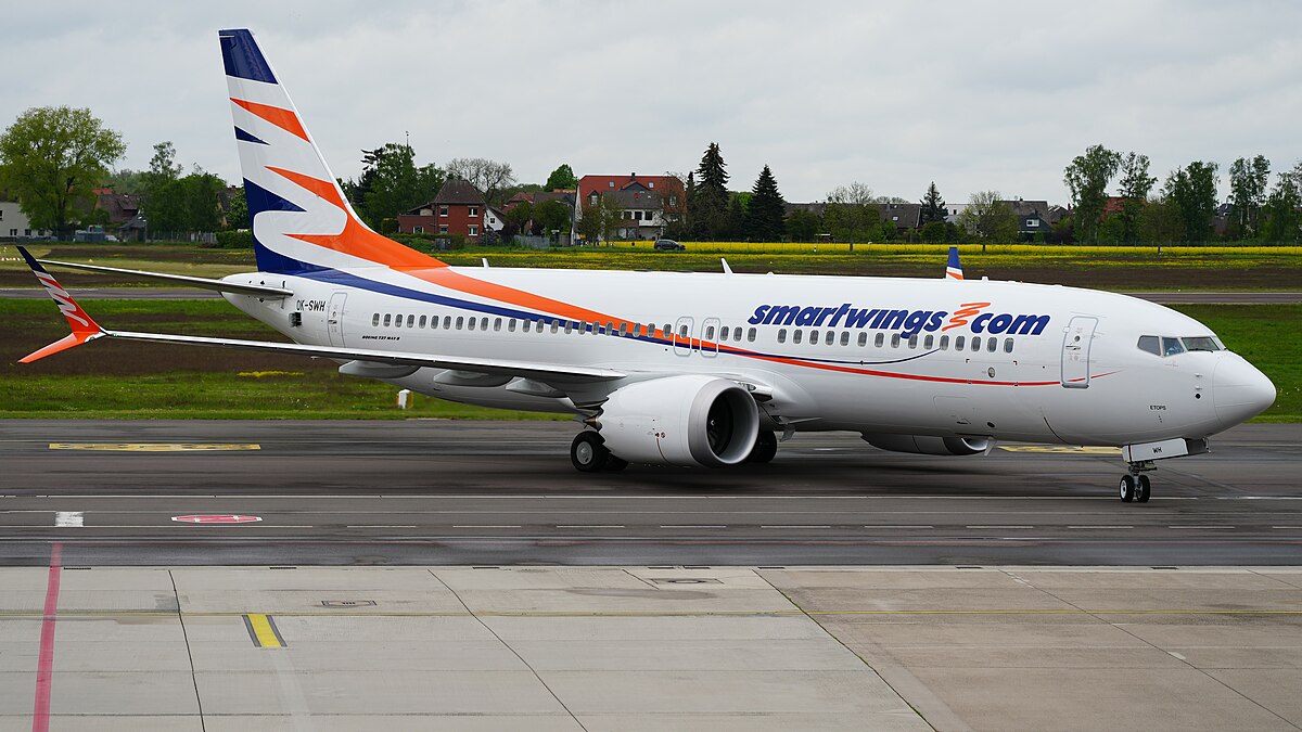 Photo of Smartwings OK-SWH, Boeing 737-800MAX