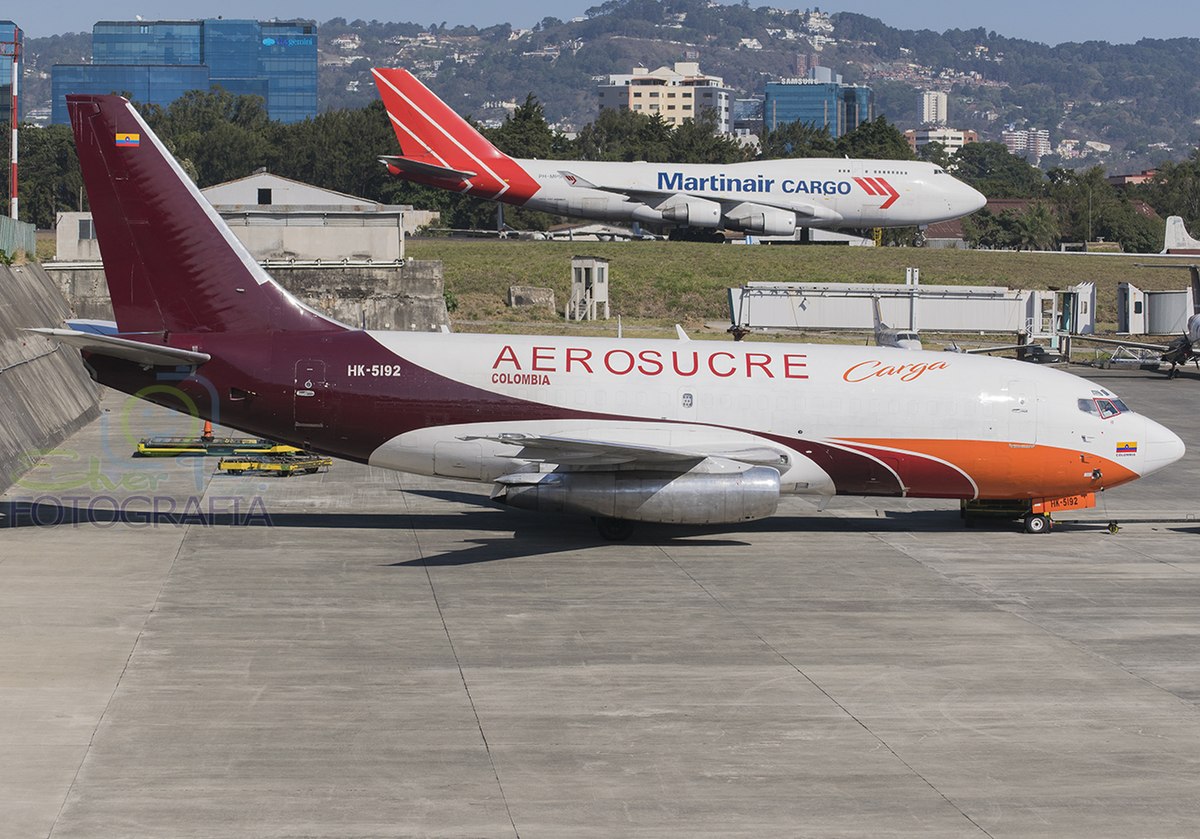 Photo of Aerosucre Colombia HK-5192, Boeing 737-200