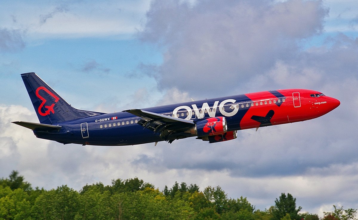 Photo of OWG C-GGWX, Boeing 737-400