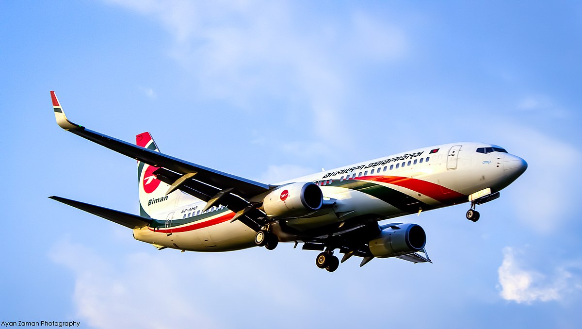 Photo of Biman Bangladesh Airlines S2-AHO, Boeing 737-800
