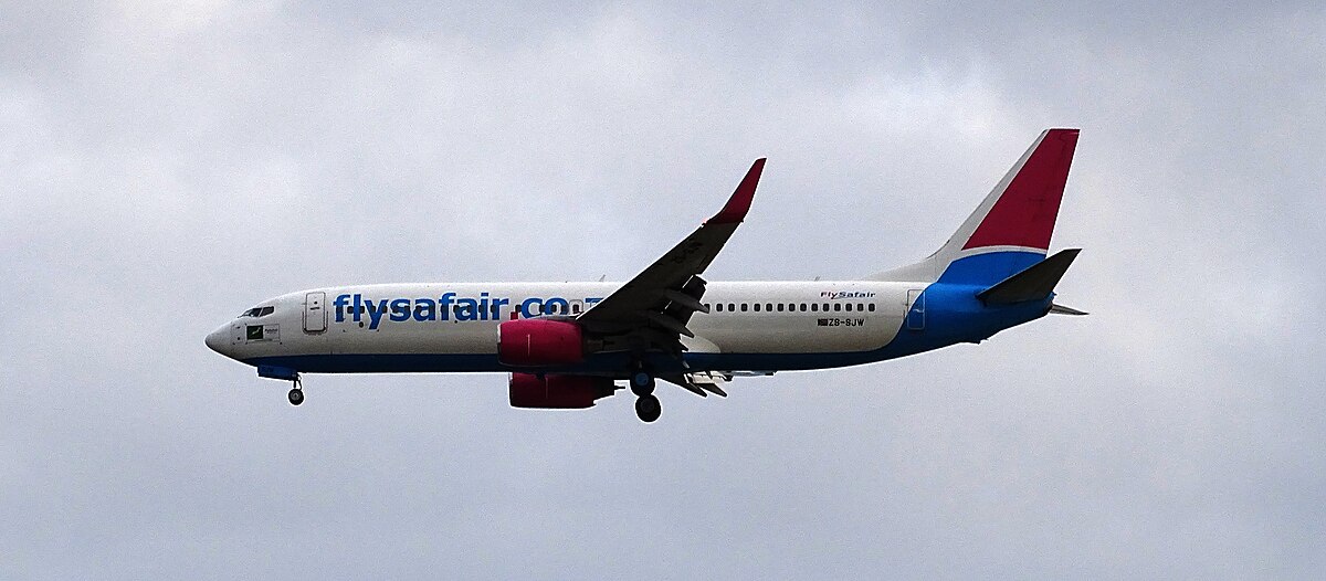 Photo of FlySafair ZS-SJW, Boeing 737-800