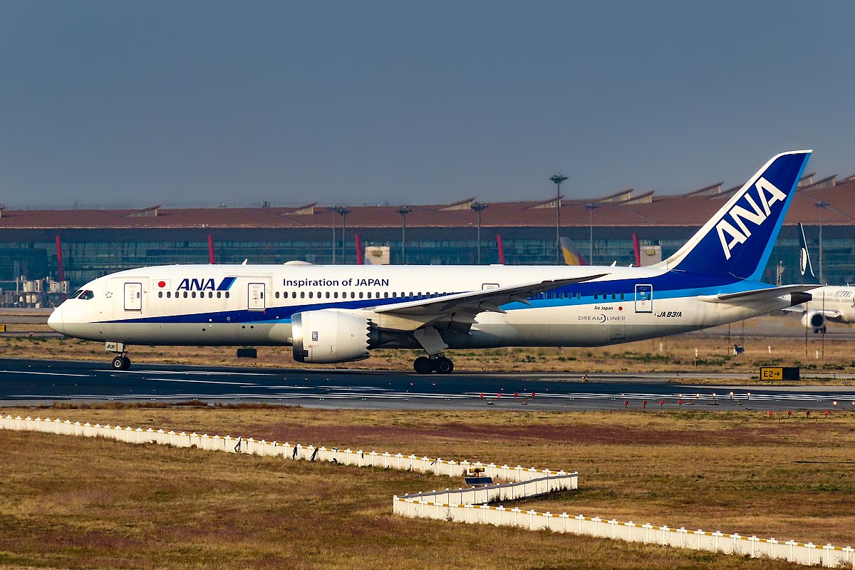Photo of ANA All Nippon Airways JA831A, Boeing 787-8 Dreamliner