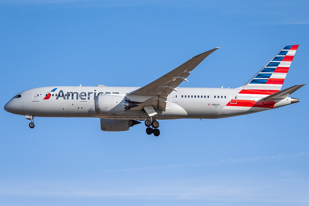 Photo of American Airlines N801AC, Boeing 787-8 Dreamliner