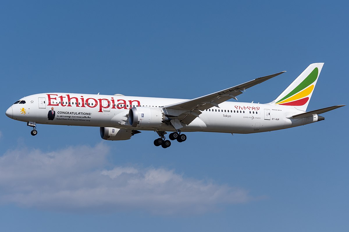 Photo of Ethiopian Airlines ET-AXK, Boeing 787-9 Dreamliner