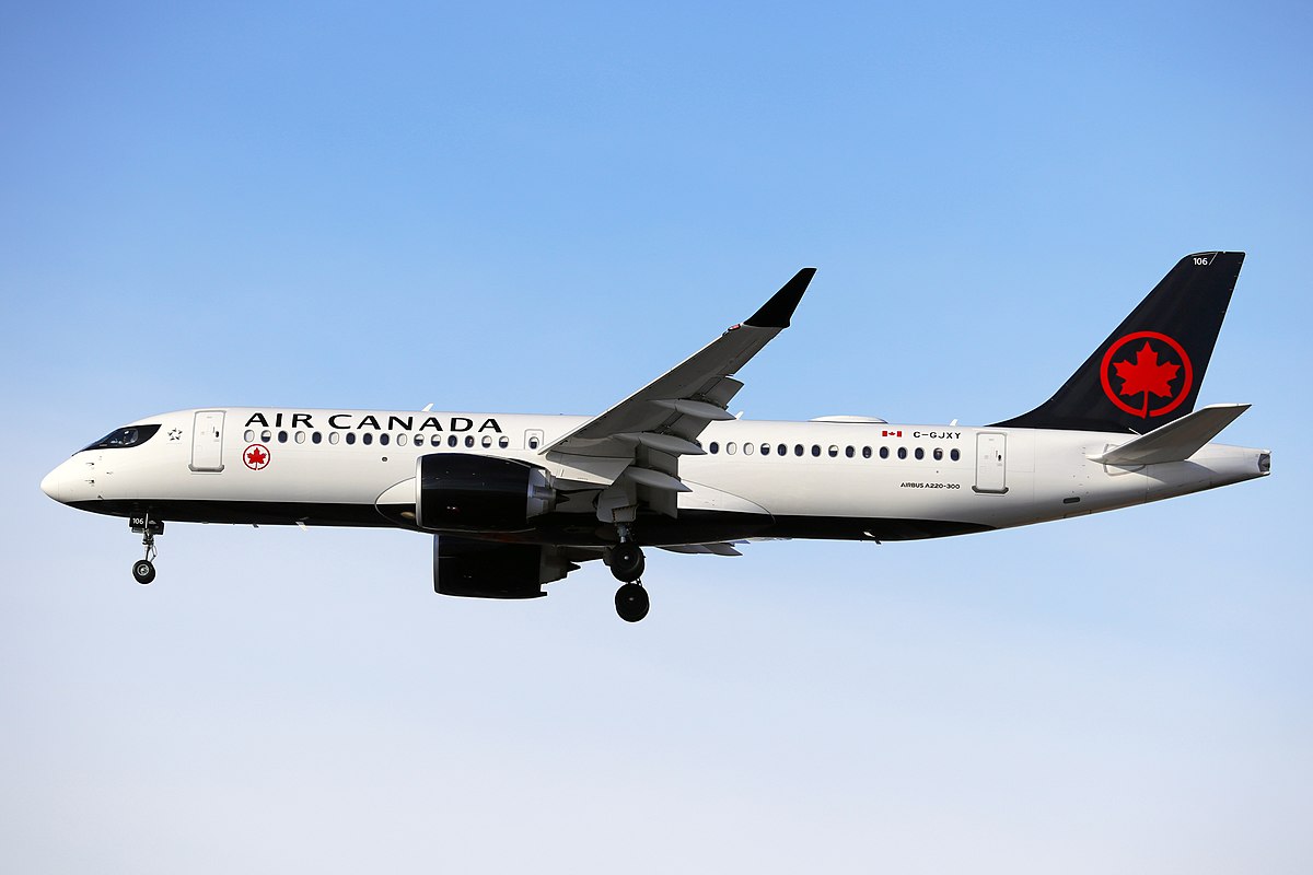 Photo of Air Canada C-GJXY, Airbus A220-300