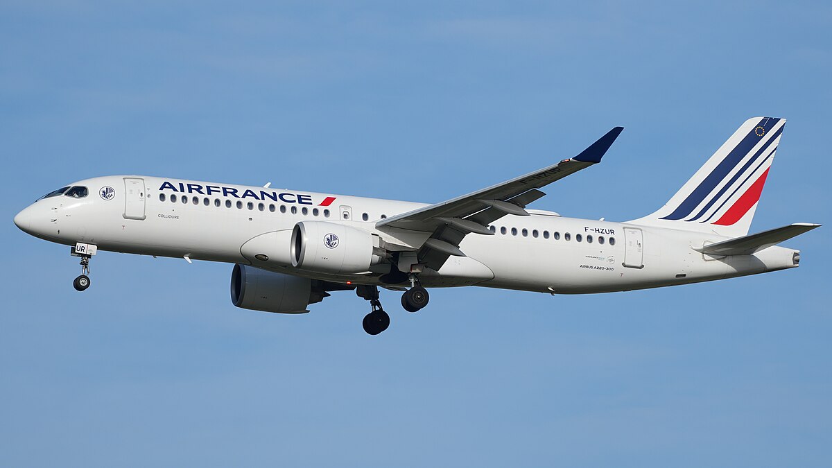 Photo of Air France F-HZUR, Airbus A220-300