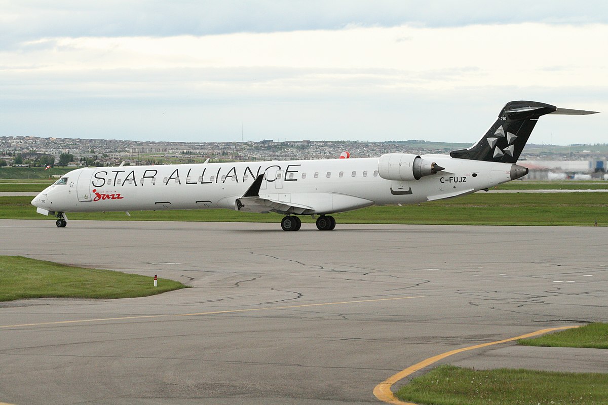 Photo of Jazz Aviation C-FUJZ, Canadair CL-600 Regional Jet CRJ-705