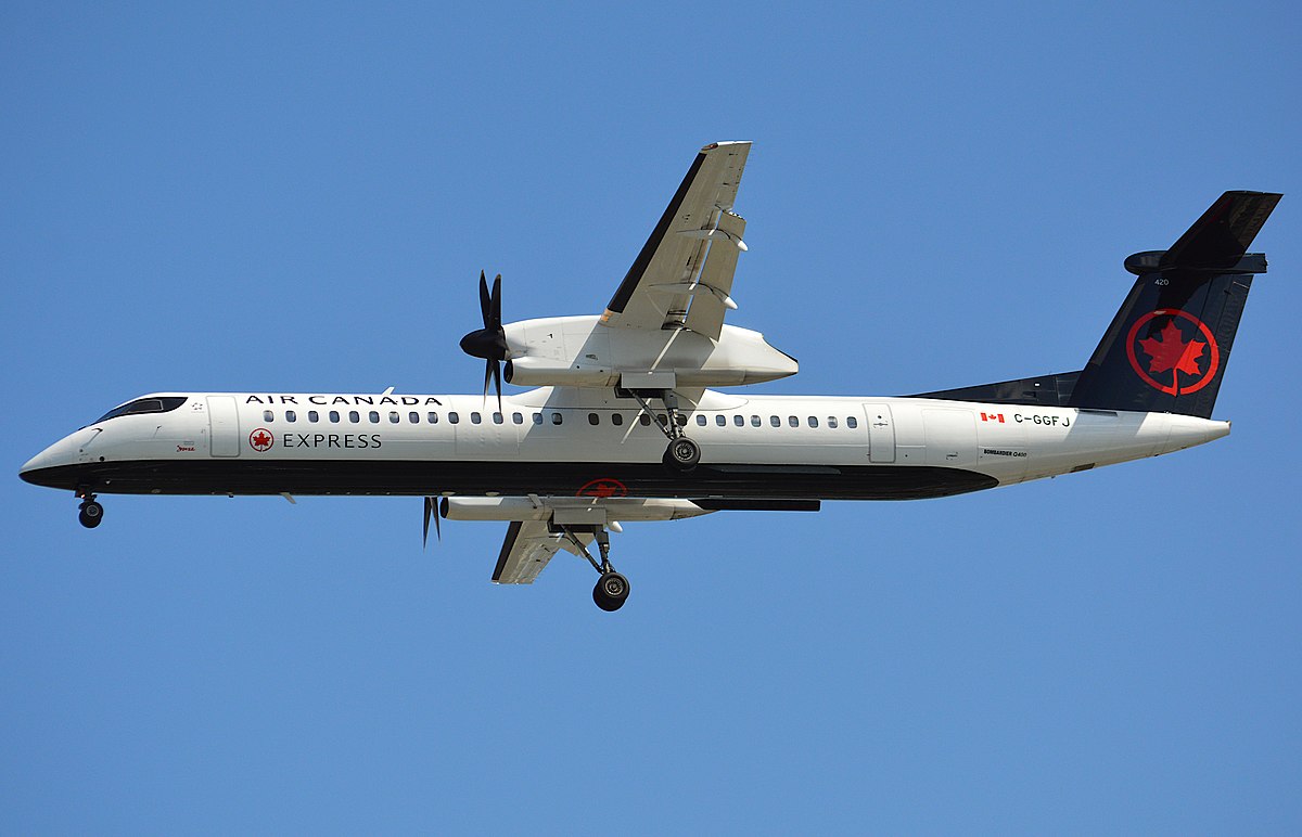Photo of Jazz Aviation C-GGFJ, De Havilland Dash 8 (400)