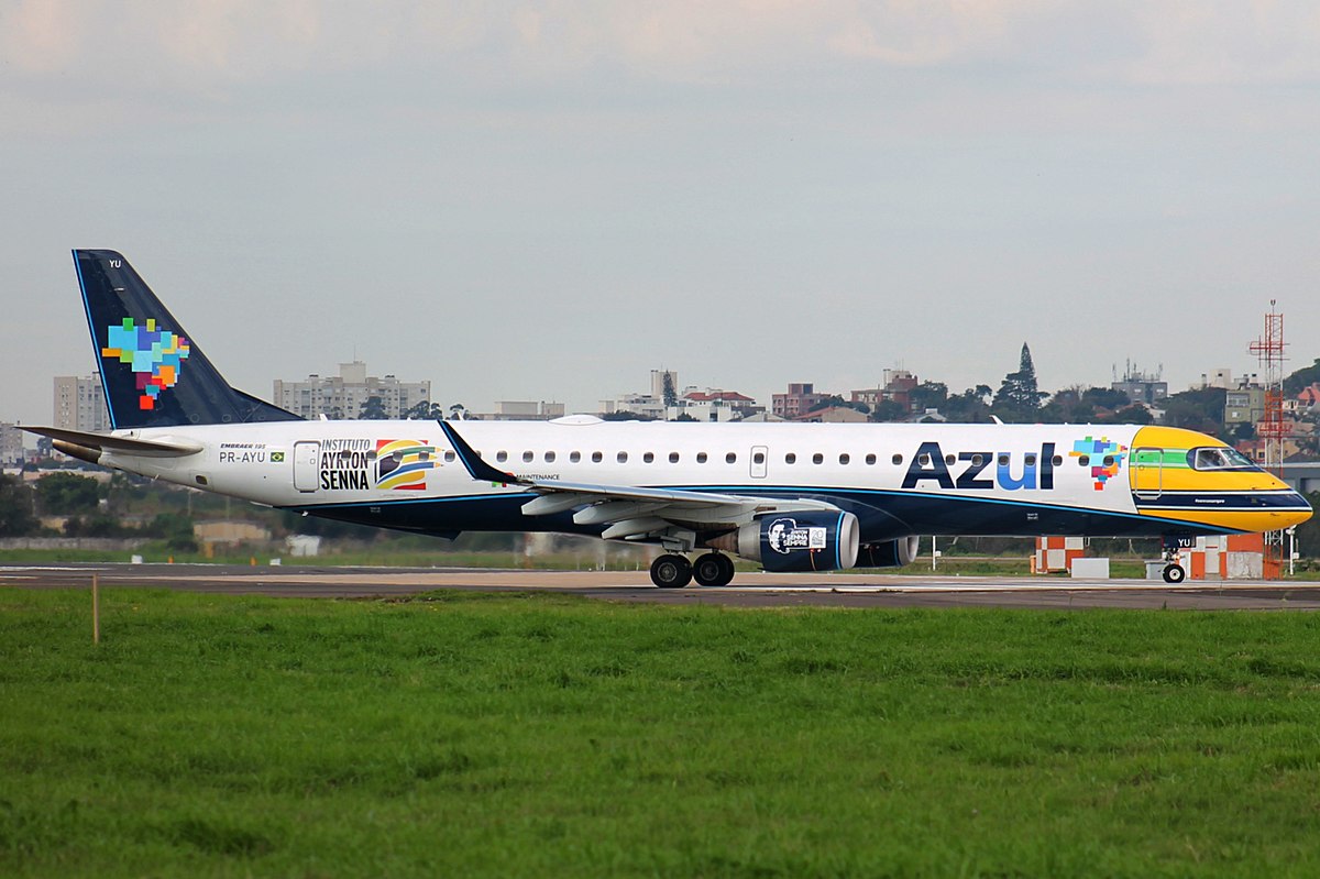 Photo of Azul Linhas Aereas PR-AYU, Embraer ERJ-195