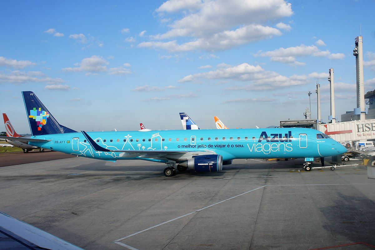 Photo of Azul Linhas Aereas PR-AYY, Embraer ERJ-195