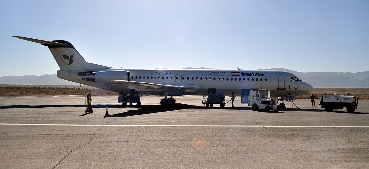 Photo of Iran Air EP-CFM, Fokker 100