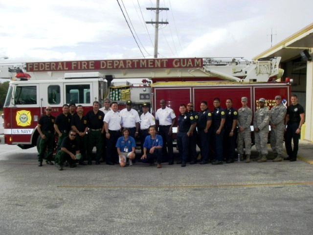 Image of Firefighter Training Class Photo at Guam NWR