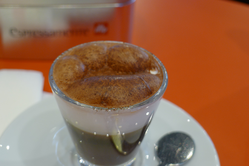 Image of Espressamente illy // Pleasures @ Henri Coandă International Airport Bucharest // Romania // Aeroportul Internaţional Henri Coandă // Connecting to our Flight with Tarom to Atatürk International Istanbul // Enjoy // Embrace!
