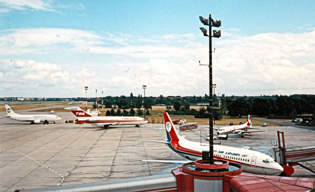 Image of West Berlin 1990 - Tegel Airport.