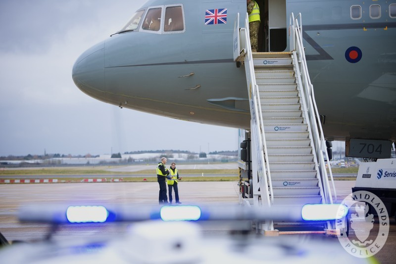 Image of 11.42am - Military Ambulance Traffic Escort