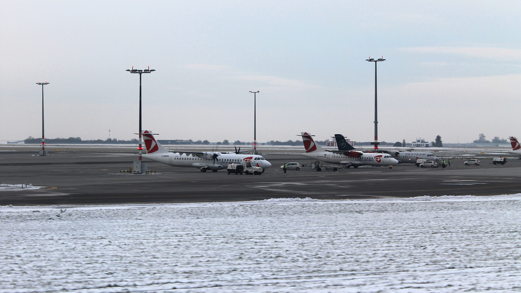 Image of Czech Airlines planes
