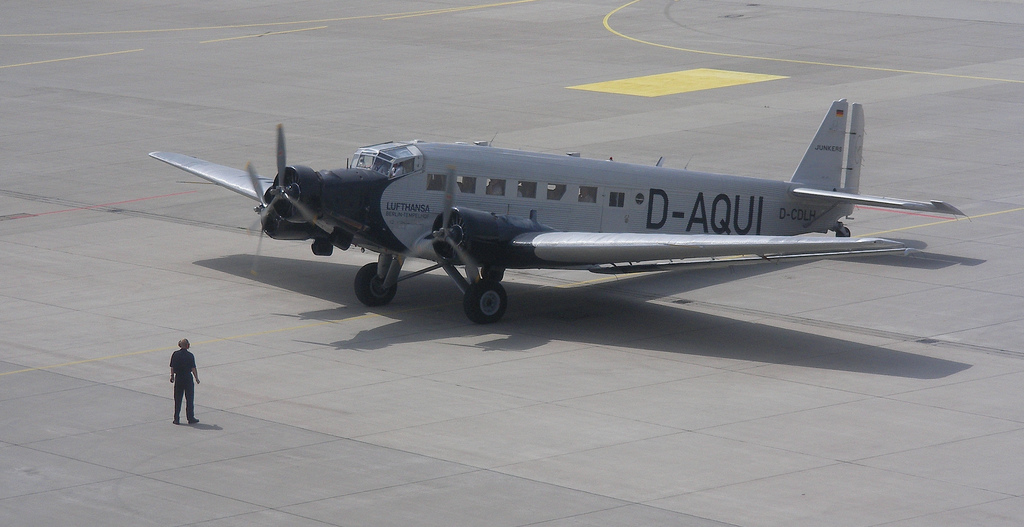 Image of Junckers at Dresden airport