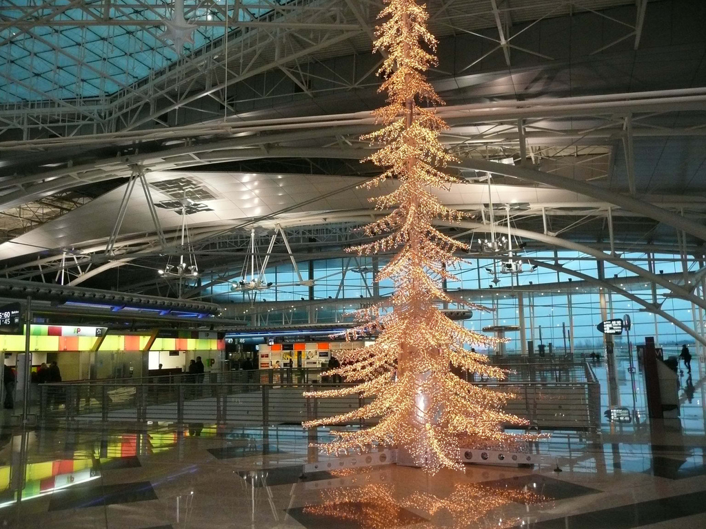 Image of Arbol Navidad en Aeropuerto Oporto