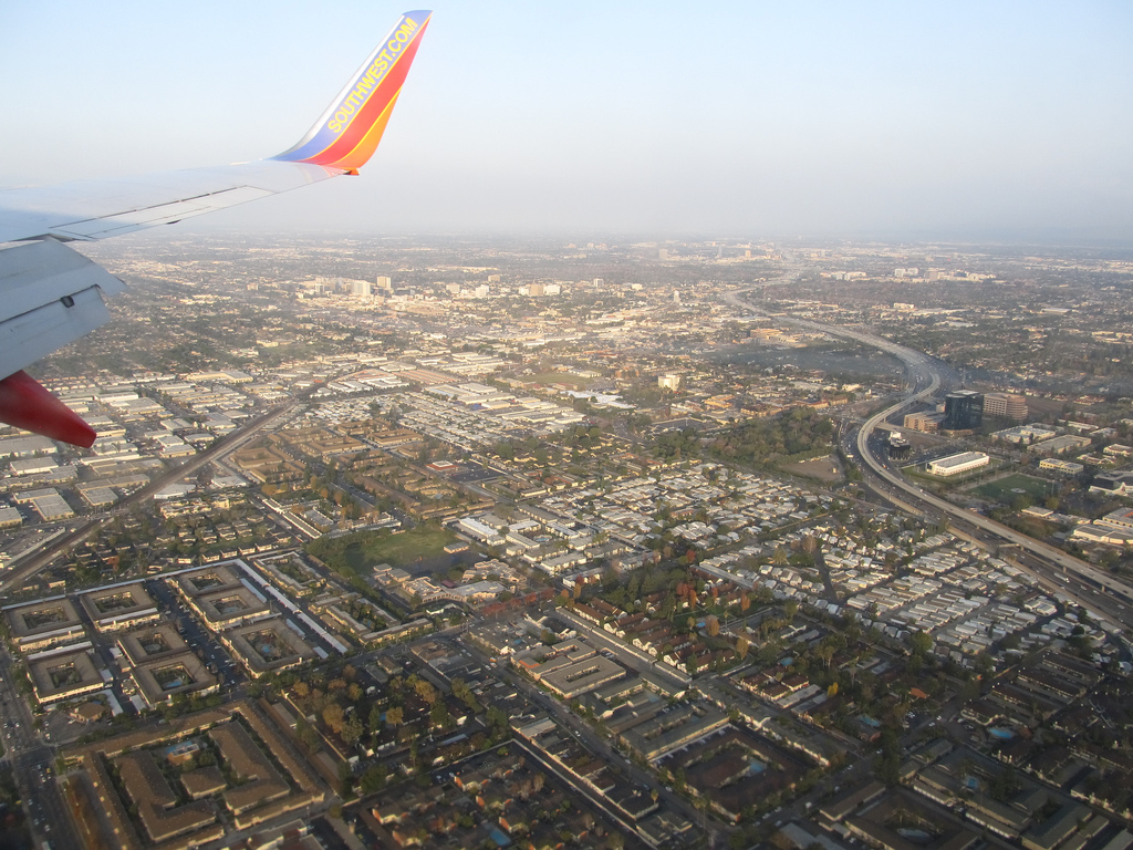 Image of Approaching John Wayne International Airport, Orange County, California