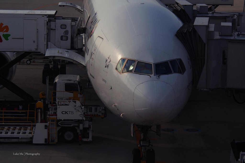 Image of Thai Airways, Kansai Int'l Airport, Osaka, Japan