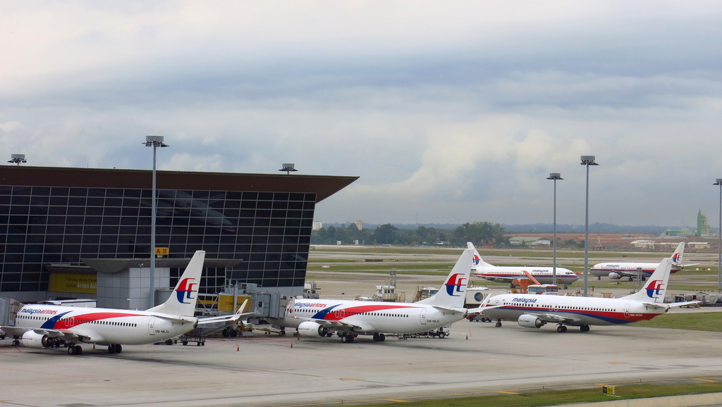Image of MAS planes lining up