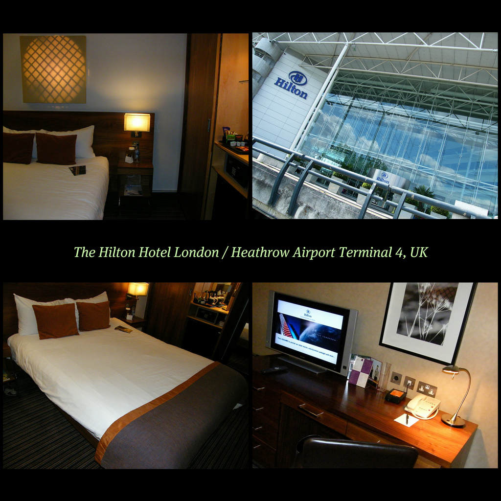 Image of The HILTON Hotel LONDON : Heathrow Airport : TERMINAL 4 : England, United Kingdom : @ The GATEWAY TO THE WORLD! ENJOY MORE and SOAR! :)
