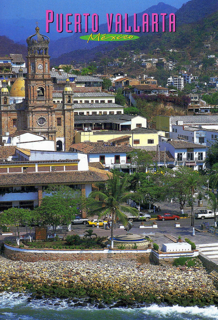 Image of Postcard of Puerto Vallarta in 1998