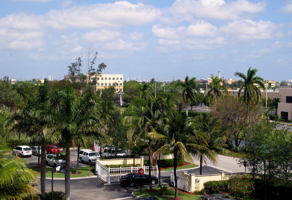Image of Doral - Marriott Villas at Doral - View Towards Downtown Miami & Miami International Airport