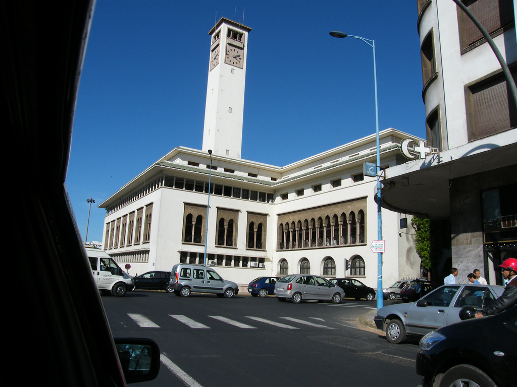 Image of View from the taxi in Casablanca - Morocco - Absolute sensational city and the lights of love! 2008!