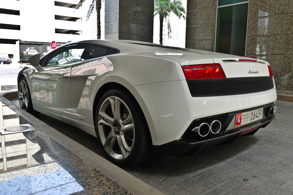 Image of || OBSERVE || A BEAUTY IN WHITE || Lamborghini @ The Ritz-Carlton DIFC || Dubai || United Arab Emirates || Beauty in Architecture and Hospitality ||