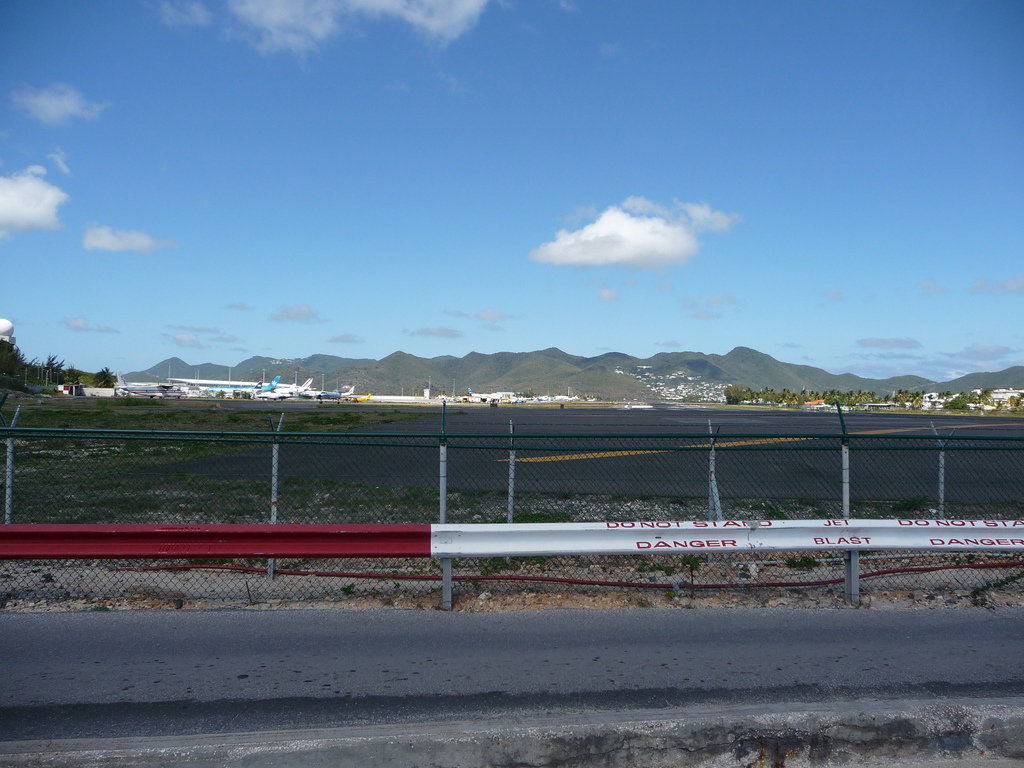 Image of Princess Juliana International Airport, St Maarten, April 2012