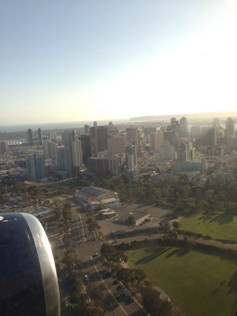 Image of Downtown San Diego and Point Loma